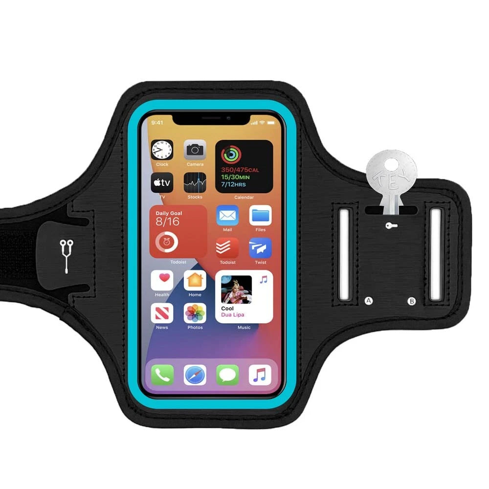 Waterproof Armband Case Sports Running Exercise Arm Band Phone Holder KeyBag LOT