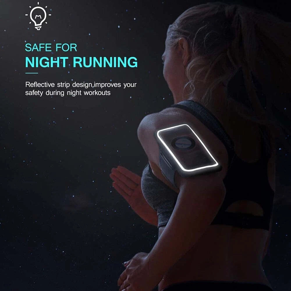 Waterproof Armband Case Sports Running Exercise Arm Band Phone Holder KeyBag LOT