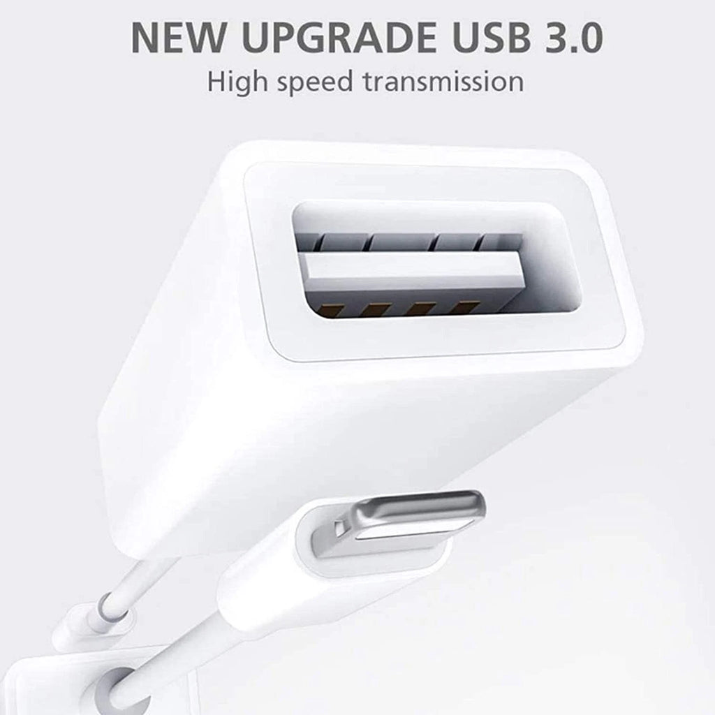 To Camera USB Female OTG Connector Adapter Cable For Apple iPhone iPad iPod lot