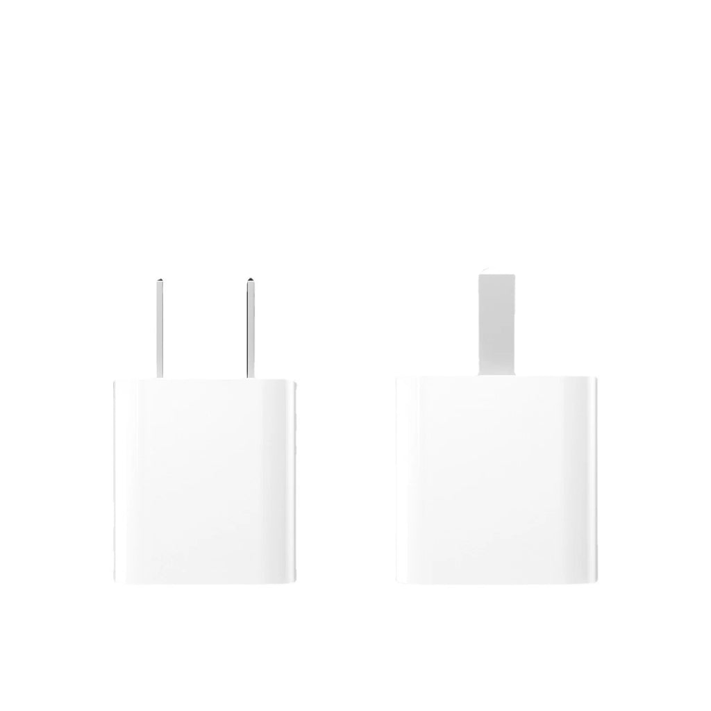 White 1A USB Power Adapter AC Home Wall Charger US Plug FOR iPhone 5 6 7 8 LOT