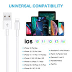 Fast Charging Cable USB Lead 6ft Charger Cord For iPhone 13 12 11 X XR 8 7 6 5