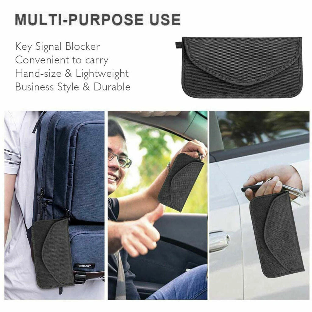 1-100Pack Faraday Bag Cell Phone Wallet Blocker Radiation Signal Shielding lot