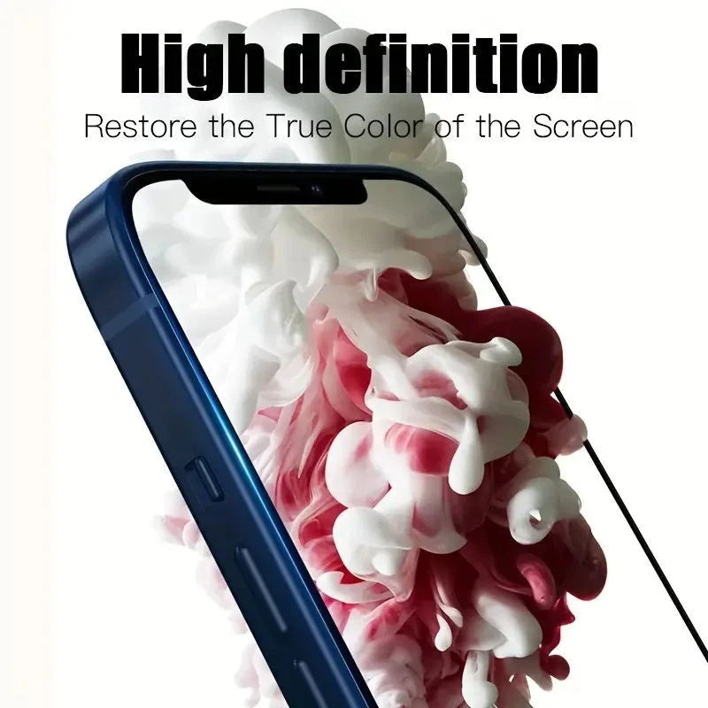 Tempered Glass Screen Protector For iPhone16 15 14 13 12 11 Pro Max X XS lot