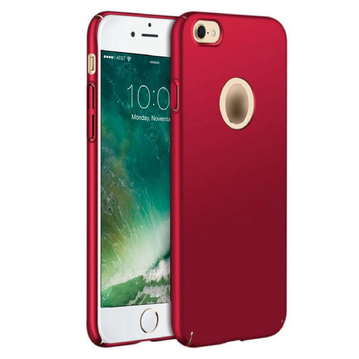 For iPhone 7 8 11 12 13 14 Plus XR XS Case Shockproof Ultra Thin Slim Hard Cover