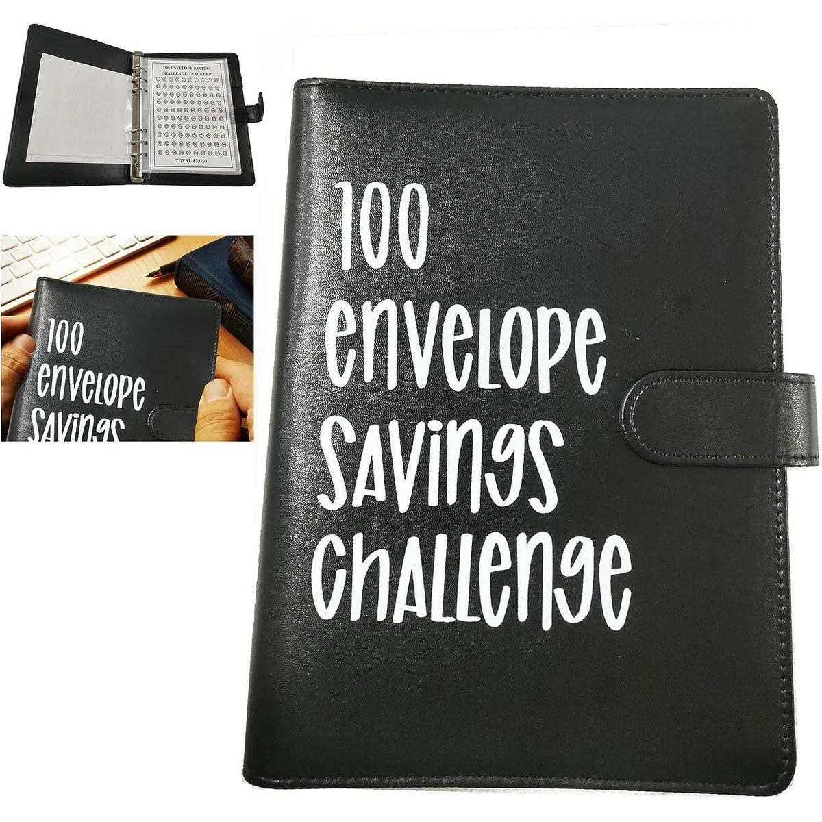 100 Envelope Challenge Budget Planner $5,050 Money Saving Cash Challenge Book