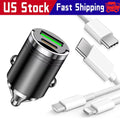 2 Port USB Super Fast Car Charger Adapter For iPhone Samsung Android Cell Phone