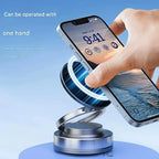 360° Vacuum Magnetic Phone Holder- Suction Cup Car Mount with Foldable Stand LOT