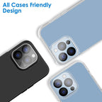 Camera Lens Protector For iPhone 15 14 13 12 11 Pro Max Min Tempered Glass Cover