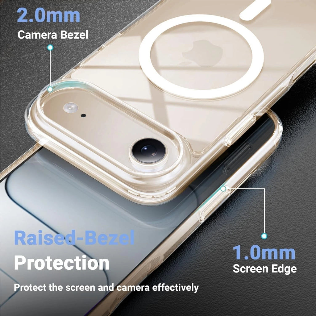For iPhone17 16 15 14 13 12Pro Max Mini Soft Silicone Clear Cover Shockproof lot