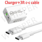 IPhone 15 16 Pro Max Plus USB-C to USB-C Cable Fast Charging PD Type C Cord lot