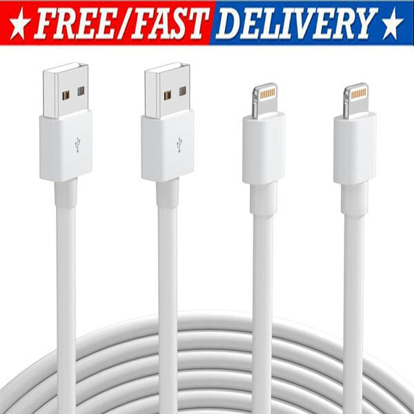 Fast Charging Cable USB Lead 6ft Charger Cord For iPhone 13 12 11 X XR 8 7 6 5