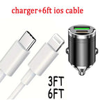 2 Port USB Super Fast Car Charger Adapter For iPhone Samsung Android Cell Phone