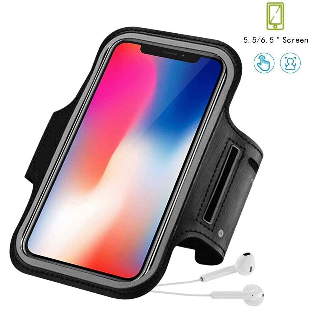 Waterproof Armband Case Sports Running Exercise Arm Band Phone Holder KeyBag LOT