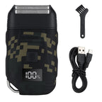 Mens USB Electric Shaver Trimmer Razor Rechargeable Hair Beard Shaving Machine