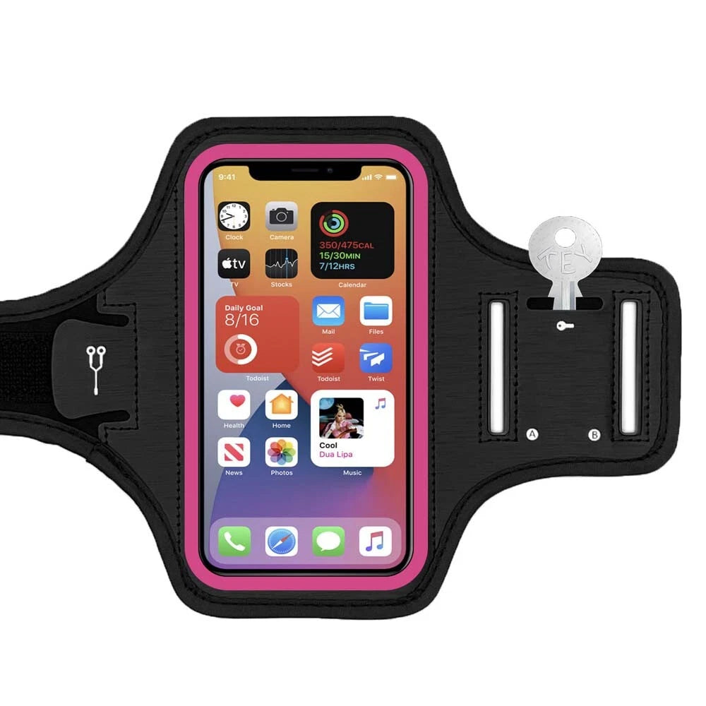 Waterproof Armband Case Sports Running Exercise Arm Band Phone Holder KeyBag LOT