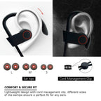 Waterproof Bluetooth 5.0 Earbuds Stereo Sport Wireless Headphones in Ear Headset