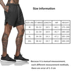Mens Shorts Elasticated Waist Jogging Shorts Gym Workout Shorts Fitness Running