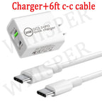 IPhone 15 16 Pro Max Plus USB-C to USB-C Cable Fast Charging PD Type C Cord lot