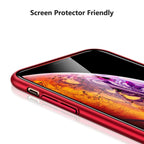For iPhone 7 8 11 12 13 14 Plus XR XS Case Shockproof Ultra Thin Slim Hard Cover