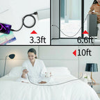 Lot USB-A to Type-C Fast Charging Data SYNC Charger Cable Cord 3/6FT LONG