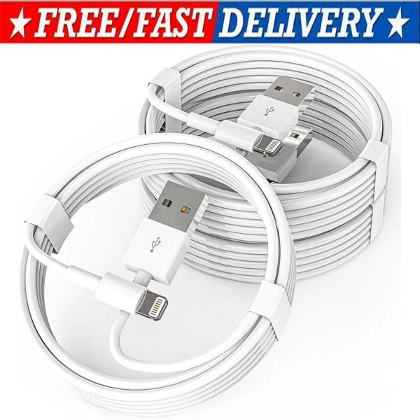 Fast Charging Cable USB Lead 6ft Charger Cord For iPhone 13 12 11 X XR 8 7 6 5
