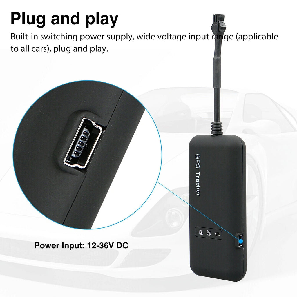 GPS Tracker Real-time Tracking Locator Device GPRS GSM Car/Motorcycle Anti Theft