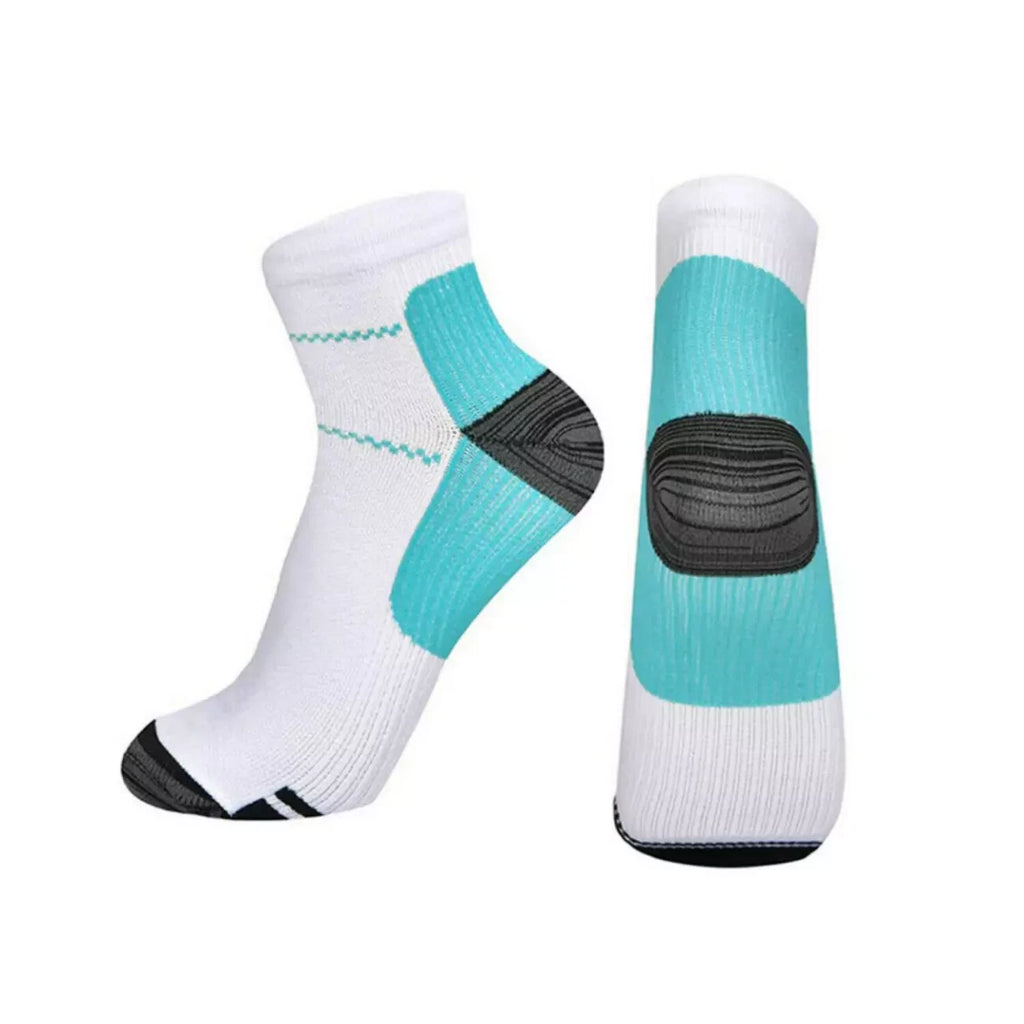 5 Pairs Compression Socks Plantar Fasciitis Arch Ankle Running Support Men Women
