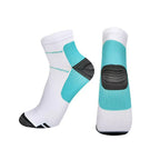 5 Pairs Compression Socks Plantar Fasciitis Arch Ankle Running Support Men Women