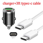 2 Port USB Super Fast Car Charger Adapter For iPhone Samsung Android Cell Phone