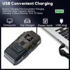 Mens USB Electric Shaver Trimmer Razor Rechargeable Hair Beard Shaving Machine