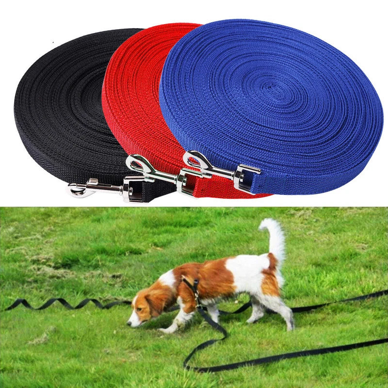 Dog Leash Long Obedience Recall Foot Feet Training Lead 6/15/23/33/50/<wbr/>100 FT