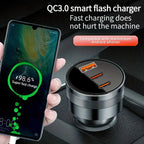 30W Fast Charge USB PD Type-C Car Charger Adapter For iPhone 15 14 13 12 Pro Max