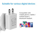 1-5Pack Universal 5V 1A US Plug USB A Wall Charger Power Adapter For Smart Phone