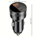 30W Fast Charge USB PD Type-C Car Charger Adapter For iPhone 15 14 13 12 Pro Max
